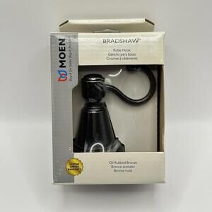 New In Box Bradshaw Single-Hook Oil-Rubbed Bronze Towel Hook